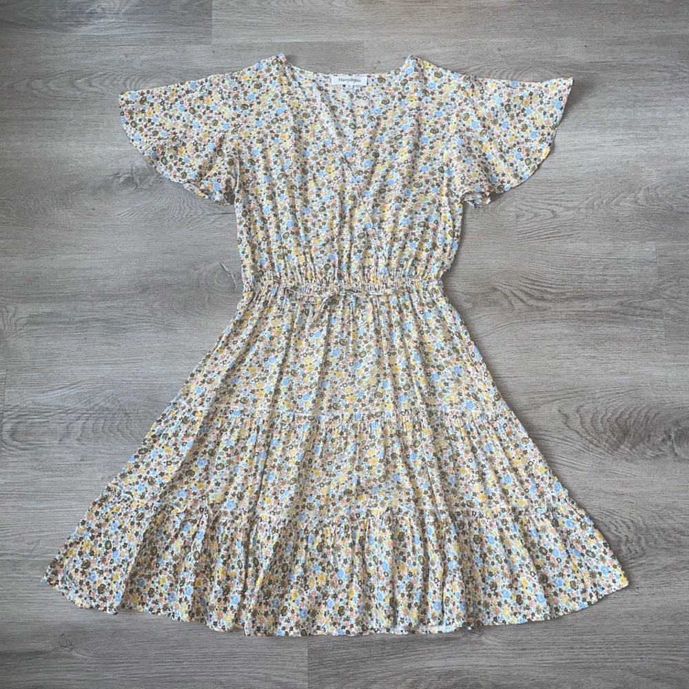 Manydress Women’s Small Floral Spring Dress